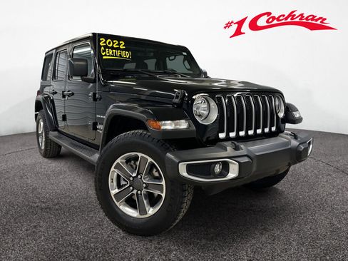 Used 2022 Jeep Wrangler Unlimited Sahara image 1