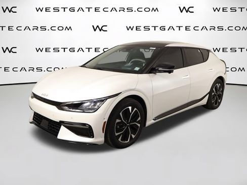 Certified 2023 Kia EV6 GT-Line w/ GT-Line Suede Seat Package RWD image 1