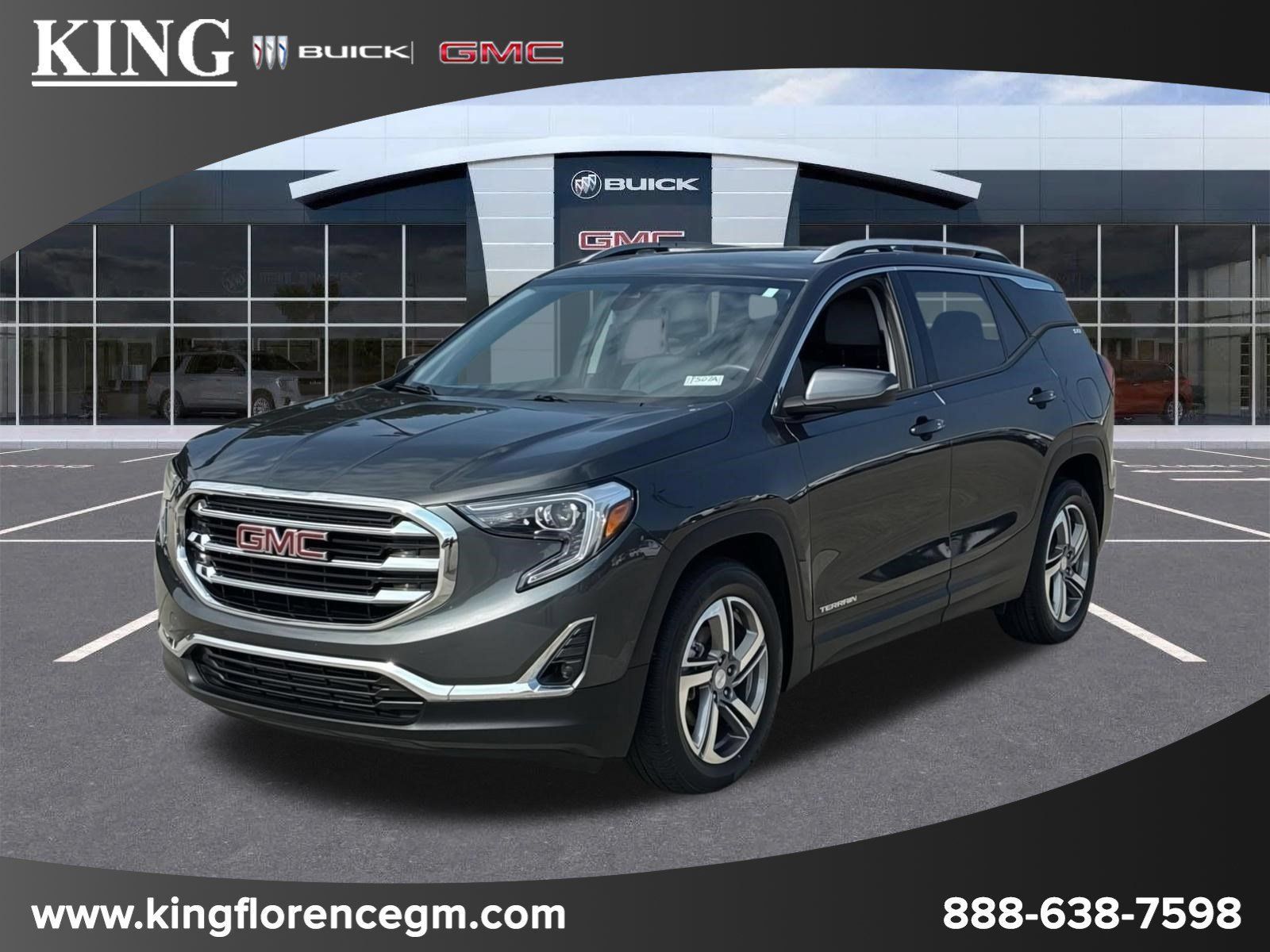 Used 2021 GMC Terrain SLT FWD image 1