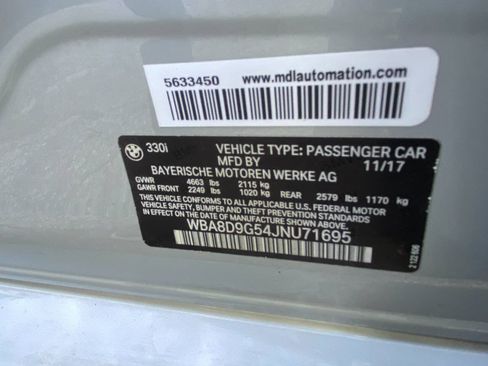 Used 2018 BMW 330i xDrive Sedan AWD/4WD image 57