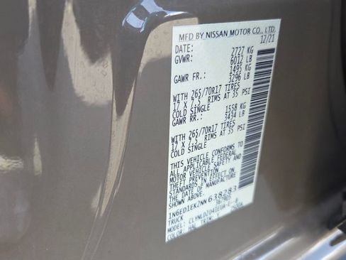 Used 2022 Nissan Frontier PRO-4X w/ Pro-4X Premium Package AWD/4WD image 6