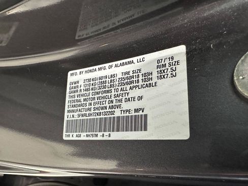 Used 2019 Honda Odyssey EX-L image 13