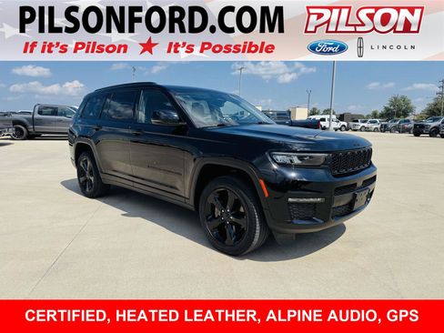Used 2023 Jeep Grand Cherokee L Limited w/ Black Appearance Package AWD/4WD image 1