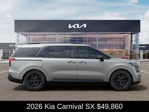 New 2026 Kia Carnival SX w/ SX Dark Edition Package FWD image 8