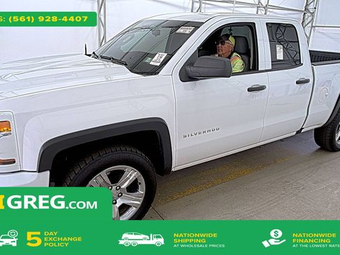 Used 2018 Chevrolet Silverado 1500 Custom AWD/4WD image 1