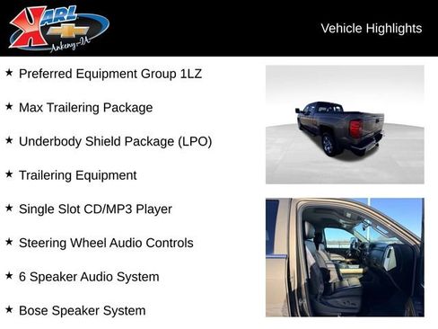 Used 2015 Chevrolet Silverado 1500 LTZ w/ Max Trailering Package image 2