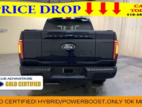 Certified 2025 Ford F150 Platinum w/ Equipment Group 702A High AWD/4WD image 4