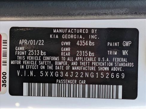 Used 2022 Kia K5 EX w/ EX Premium Package FWD image 17