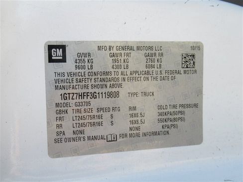 Used 2016 GMC Savana 3500 Extended image 7