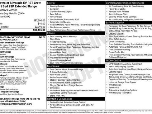 Used 2025 Chevrolet Silverado EV RST image 3