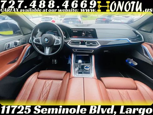 Used 2023 BMW X6 M50i w/ Executive Package AWD/4WD image 28