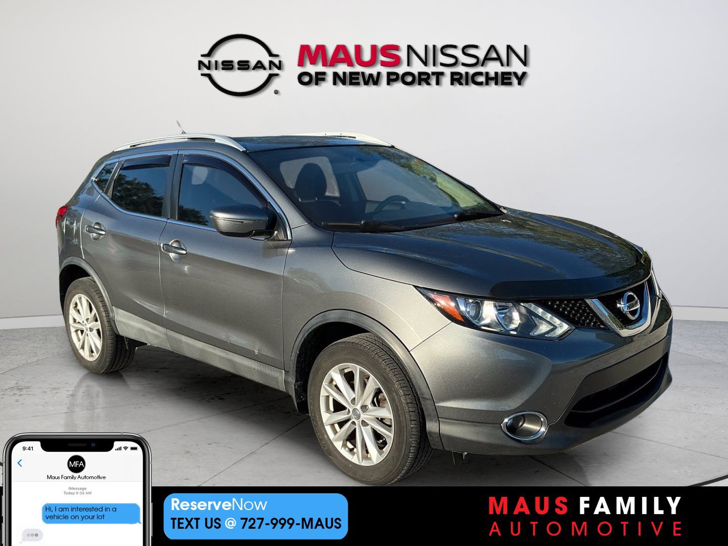 Used 2017 Nissan Rogue Sport SV w/ SV All-Weather Package FWD image 1