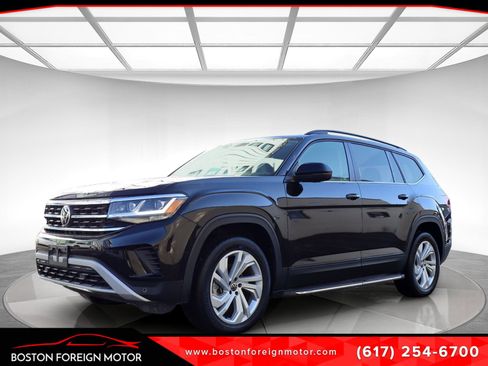 Used 2021 Volkswagen Atlas SE w/ Panoramic Sunroof Package image 1