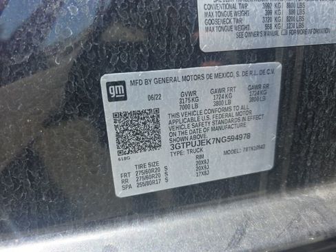 Used 2022 GMC Sierra 1500 Elevation AWD/4WD image 9