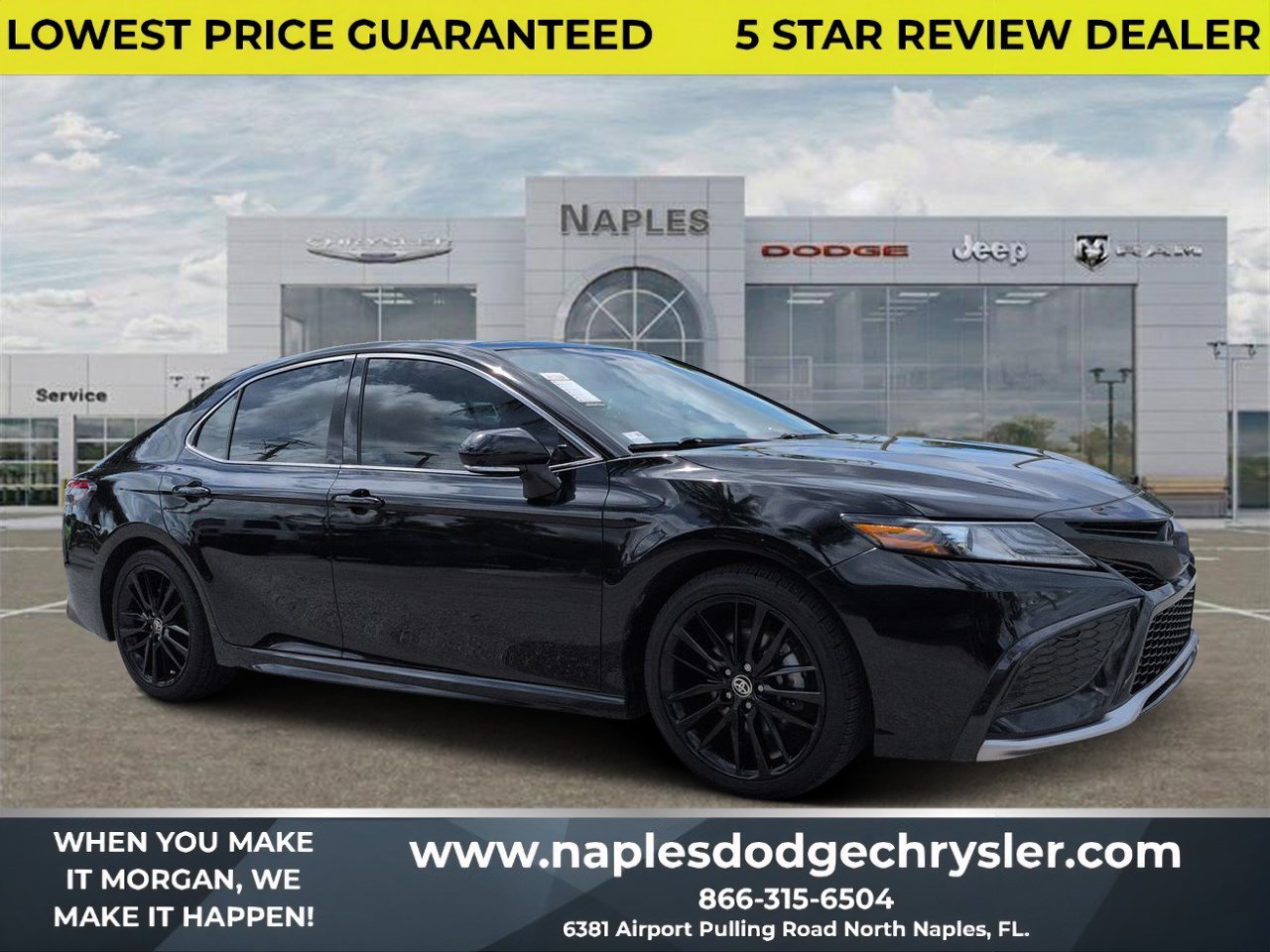 Used 2022 Toyota Camry XSE FWD image 1