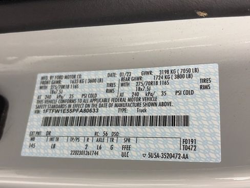 Used 2023 Ford F150 Tremor AWD/4WD image 9