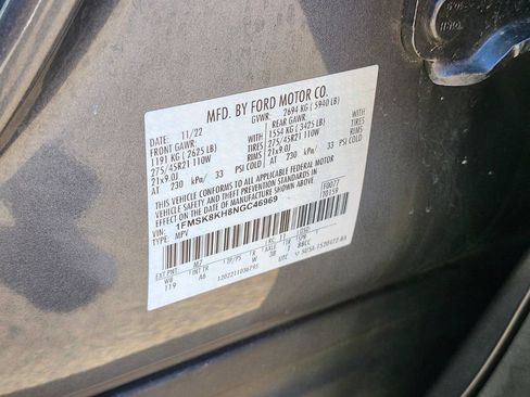 Certified 2022 Ford Explorer ST-Line w/ Class IV Trailer Tow Package image 37