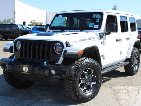 Used 2023 Jeep Wrangler Unlimited Rubicon 4xe w/ Cold Weather Group image 11