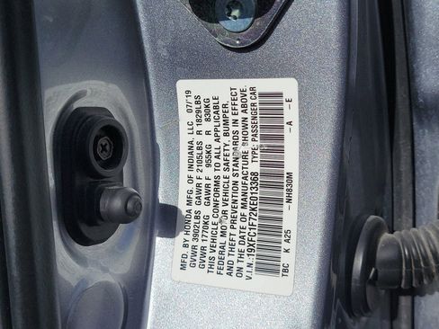 Used 2019 Honda Civic EX-L image 33