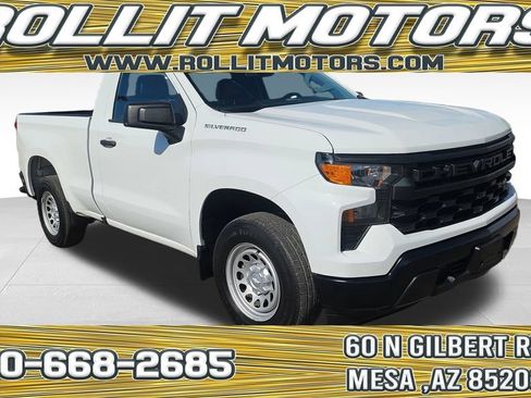 Used 2023 Chevrolet Silverado 1500 W/T RWD image 1
