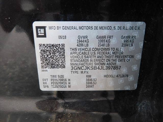 Used 2018 Chevrolet Trax LS w/ LPO, Cargo Package FWD image 15