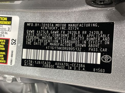 Certified 2024 Toyota Camry SE image 36