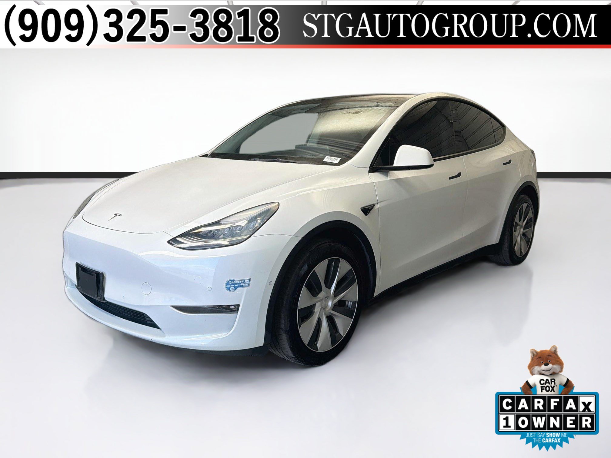 Used 2021 Tesla Model Y Long Range AWD/4WD image 1