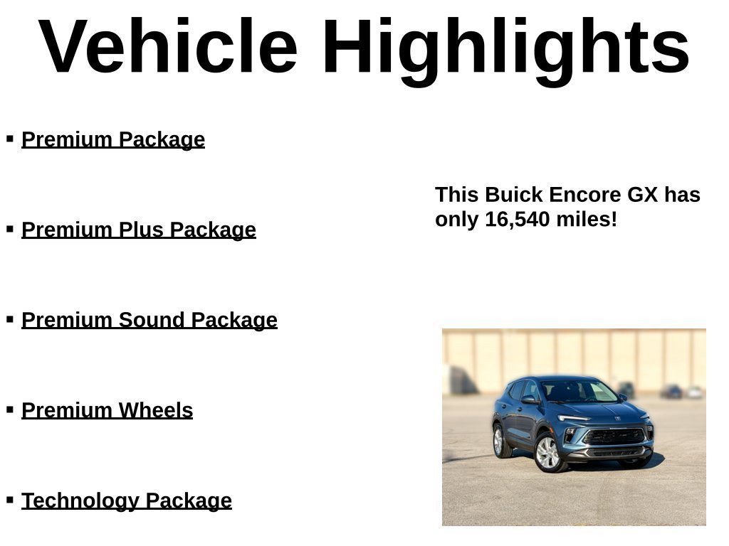 Used 2024 Buick Encore GX Preferred AWD/4WD image 35
