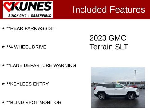Used 2023 GMC Terrain SLT image 3