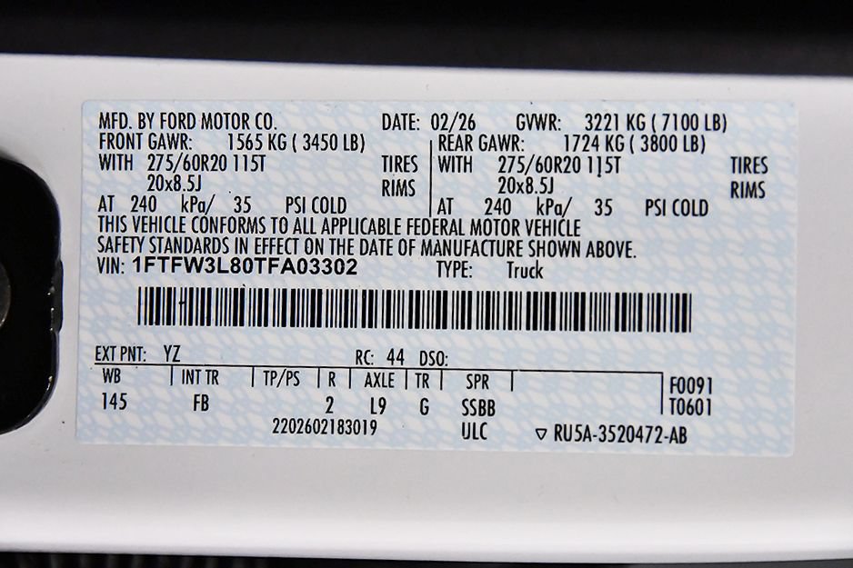 New 2026 Ford F150 XLT w/ Equipment Group 302A MID AWD/4WD image 16