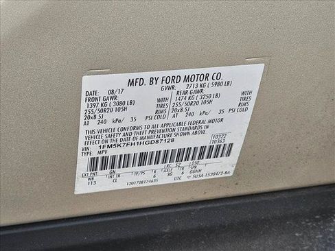 Used 2017 Ford Explorer Limited FWD image 15