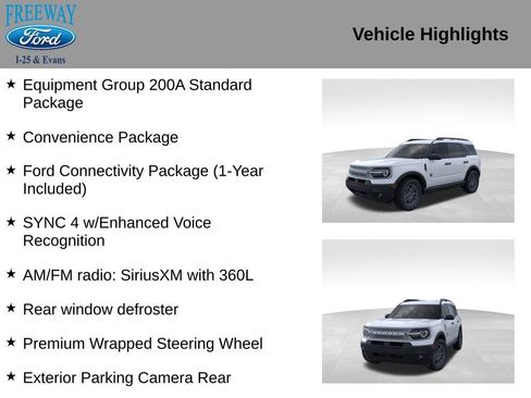 New 2026 Ford Bronco Sport Big Bend w/ Convenience Package image 2