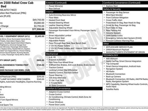 Used 2026 RAM 2500 Rebel w/ Rebel Level 1 Equipment Group AWD/4WD image 5