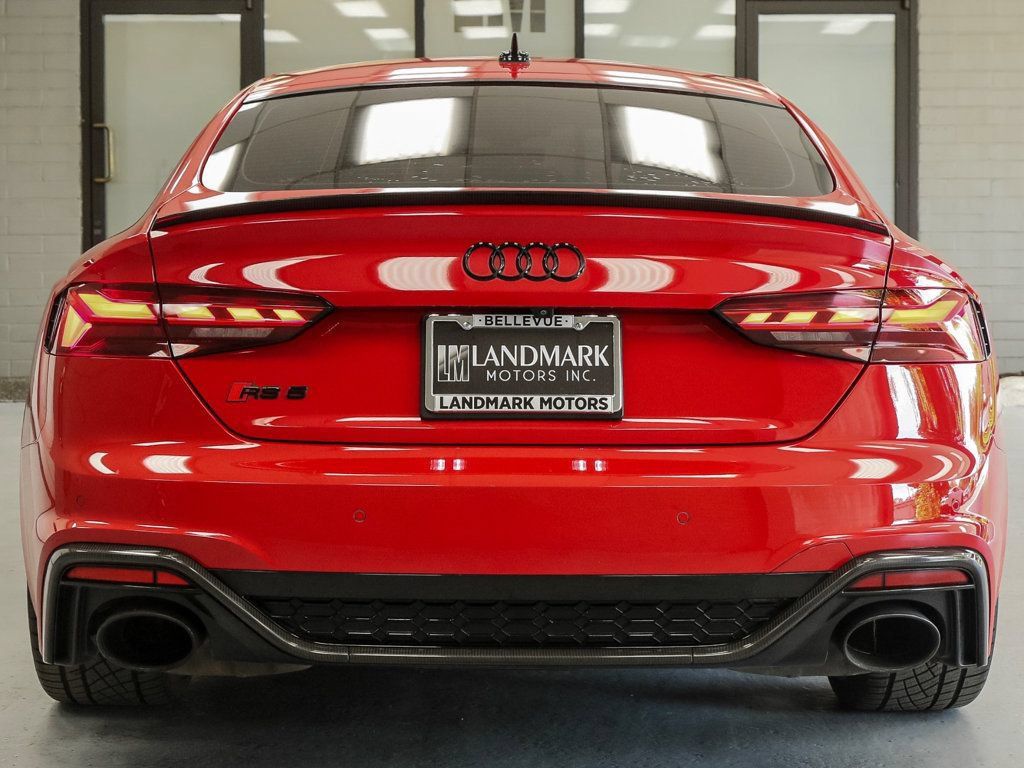 Used 2021 Audi RS 5 Sportback w/ Black Optic Carbon Package AWD/4WD image 32