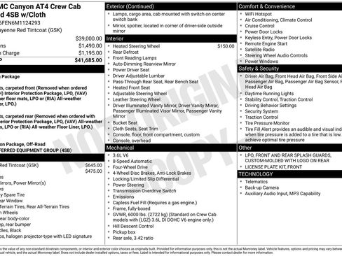 Used 2021 GMC Canyon AT4 AWD/4WD image 36