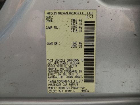 Used 2021 Nissan Altima 2.5 SV FWD image 33