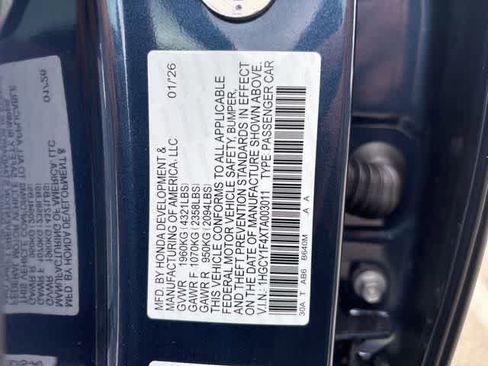 Used 2026 Honda Accord SE image 23