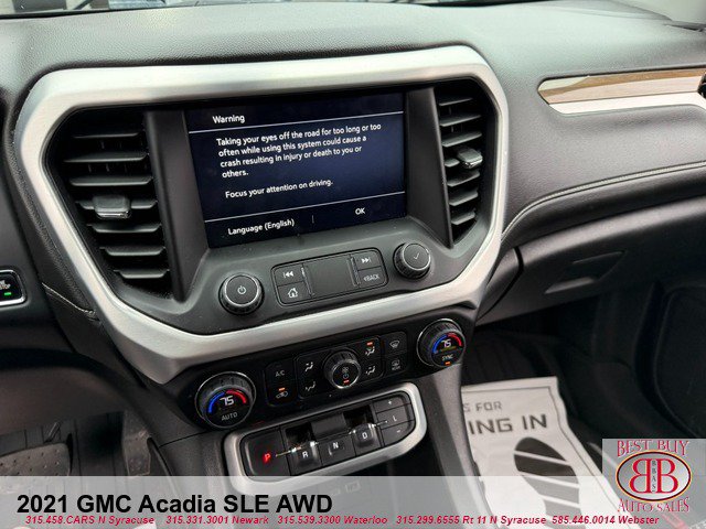 Used 2021 GMC Acadia SLE w/ Driver Convenience Package AWD/4WD image 19