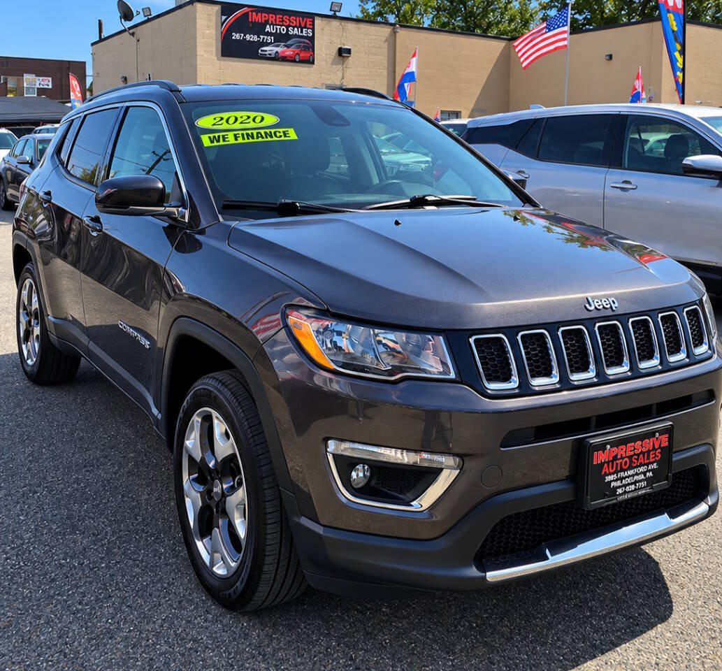 Used 2020 Jeep Compass Limited AWD/4WD image 3