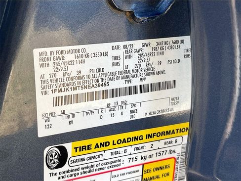 Used 2022 Ford Expedition Max Platinum image 35