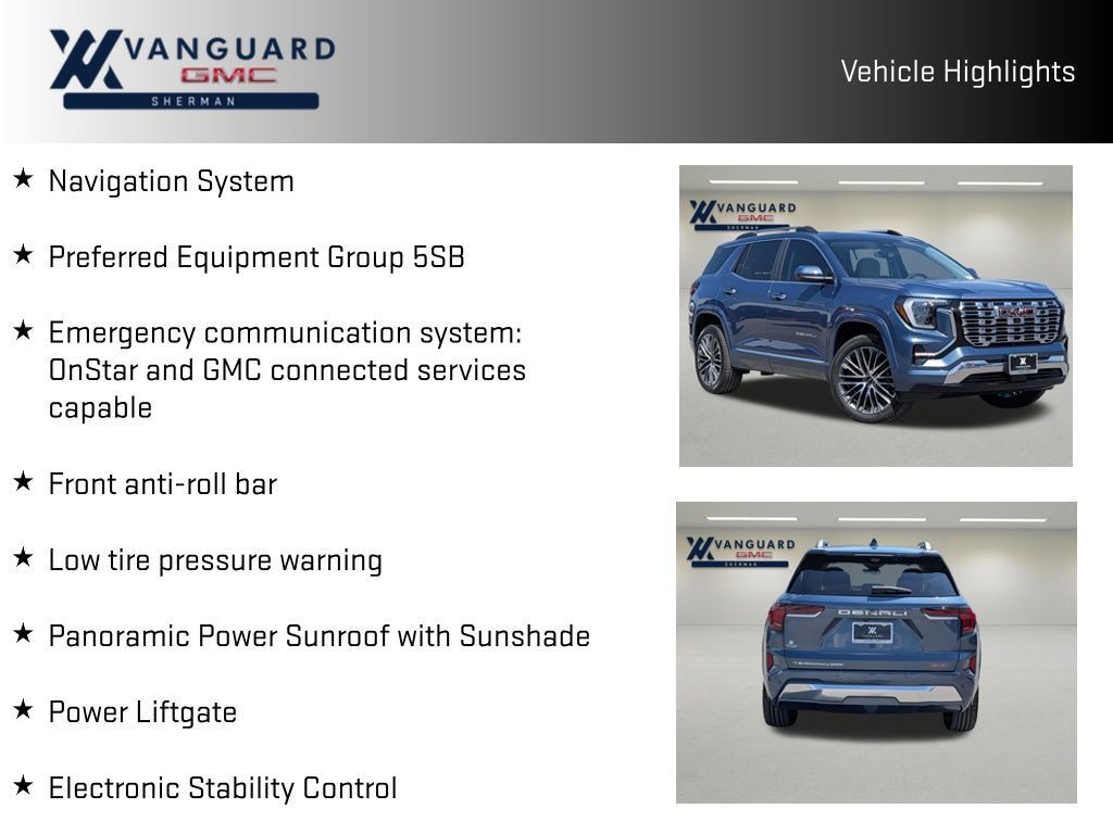 New 2027 GMC Terrain Denali w/ LPO, Floor Liner Package AWD/4WD image 10
