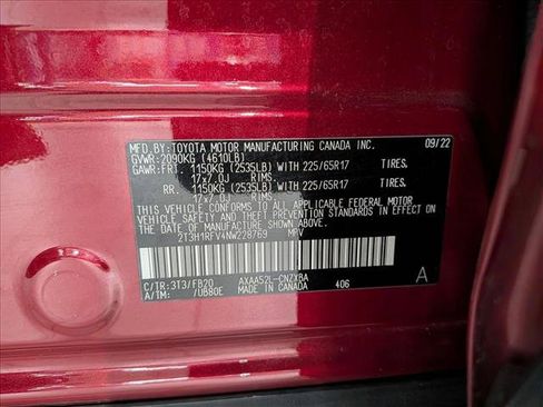 Used 2022 Toyota RAV4 LE FWD image 16