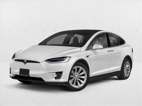 Used 2020 Tesla Model X Long Range AWD/4WD image 1