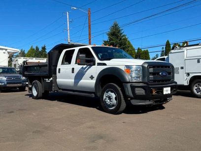 Used 2016 Ford F550 4x4 Crew Cab Super Duty w/ Power Equipment Group