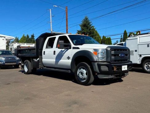 Used 2016 Ford F550 4x4 Crew Cab Super Duty w/ Power Equipment Group image 1