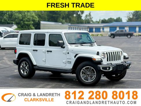 Used 2020 Jeep Wrangler Unlimited Sahara AWD/4WD image 1