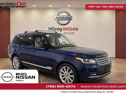 Used 2017 Land Rover Range Rover HSE