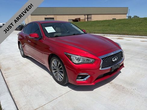 Used 2022 INFINITI Q50 Luxe w/ Cargo Package image 3