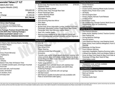 Used 2018 Chevrolet Tahoe LT AWD/4WD image 21