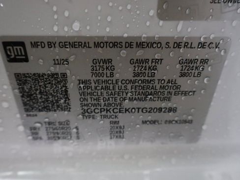 New 2026 Chevrolet Silverado 1500 Custom Trail Boss w/ Turbomax Blackout Package image 19